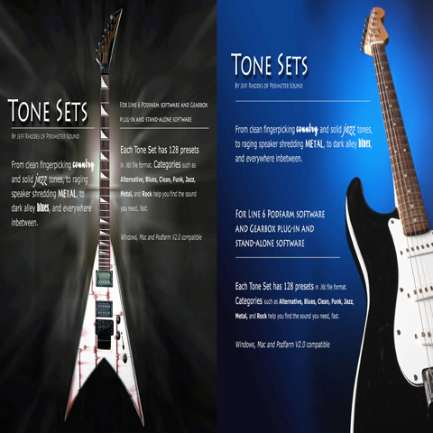 Product picture Line 6 POD Farm & Gearbox Tone Sets Bundle -  6 For 1 Price!