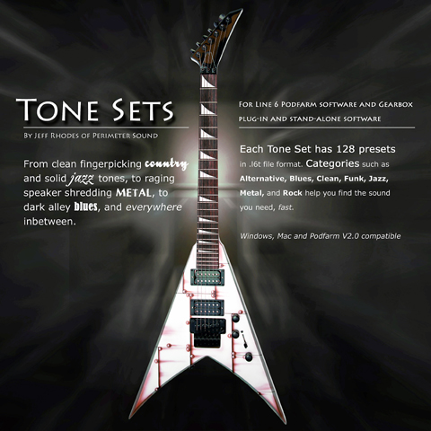 Product picture Line 6 GuitarPort Tone Set  #2 POD Farm Gearbox             